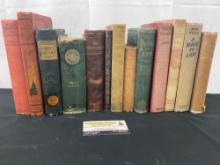 Collection of Vintage/Antique Books, Eight Cousins, Dombey and Son, Uncle Toms Cabin, Deutsche Sa...