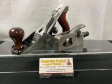 Pair of Planes, Antique Stanley Bailey No. 3 Type Smooth Hand Plane & Record No. 077 made in Engl...