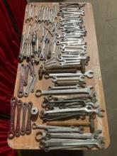 Approx. 90+ pcs Machinist's Hand Tool Assortment. Pittsburgh, Craftsman, Challenger. See pics.