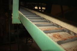 Ladderback Chain Conveyor 18" x 48' (chain is 11" W) w/Elec Dr