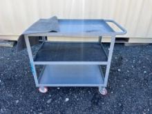 Little Giant 36" x 24"  3 Shelf Cart Model#3LG-2436-6PY, Located at: 6 Hwy