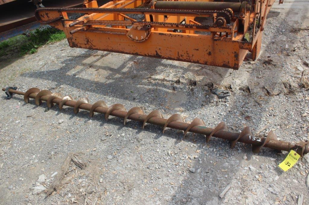 7" x 10' Screw for a Screw Conveyor