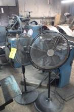 (2) Pedestal Fans