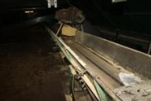 Belt Conveyor 18" x 103' x 10.5" Deep w/Elec Dr