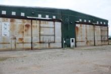 32 x 100' Steel Building w/(4) Nyle Kiln Chambers, Approx 20k Bd Ft. Cap. P