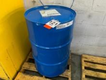 55 gallon drum of Purus synthetic blend SAE 15W-40 HD diesel engine oil API CK-4/SN.