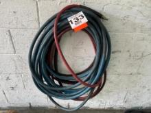 Blue & red air hose.