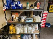 Lot of approx 80+ fuel filters: Cummins, Cat, Paccar. (SHELVING UNIT NOT INCLUDED)