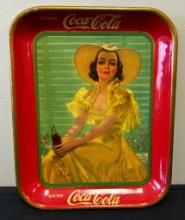 Authentic Coca-Cola Tray - 1938
