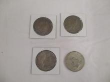 US Silver Peace Dollars 1922-D, 1922-S, 1923-S, 1927 4 coins