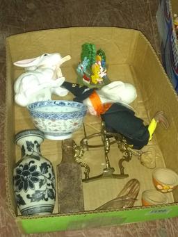 BL-Assorted Decor-Vases, Oriental Rice Bowl, Rabbit