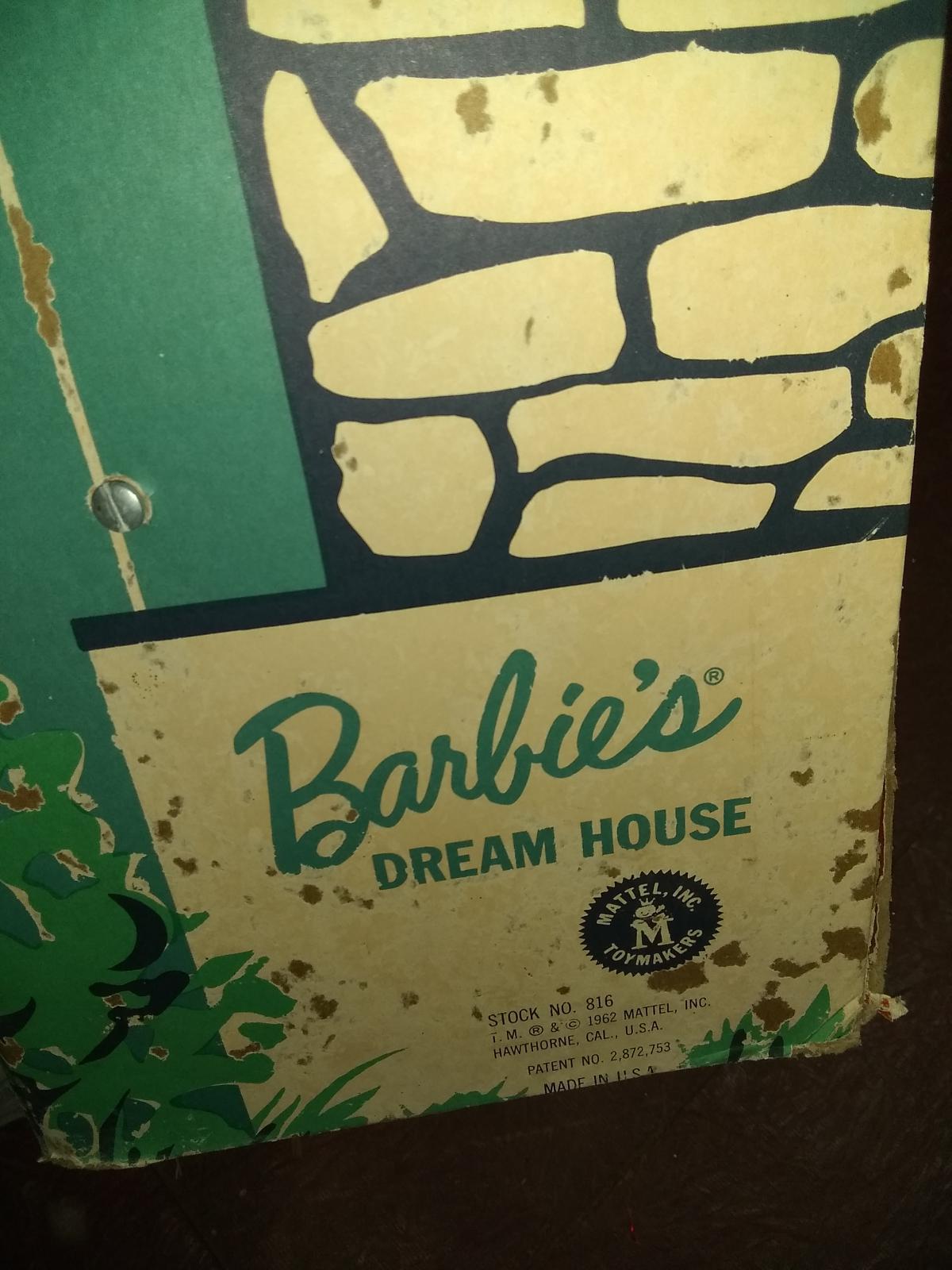 BL-Vintage Barbie Dream House -as found