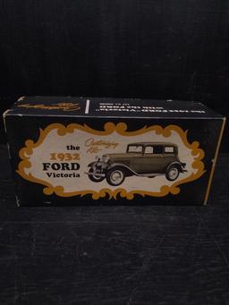 Vintage 1932 Ford Victoria Model Car Box & Instructions