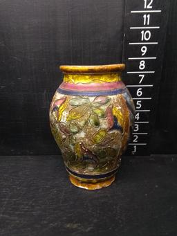 Hand painted Italian Vase