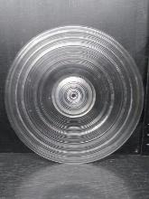 Contemporary Swirl Glass Platter