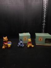 Winnie the Pooh Collectibles-S&P Shakers, Cups, Shelf Sitter