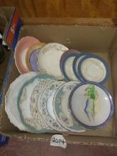 BL- Assorted Decorative Saucers, Dessert Plates