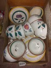 BL- Collection Vintage Stangle Cups & Saucers Bowls