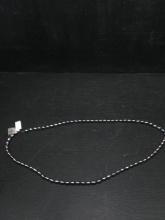 Jewelry-Iridescent Beaded Necklace-18"