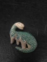 Jewelry-Artisan Dinosaur Pin-Signed DDF88