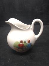 Vintage Hand painted Creamer-Jack and Jill