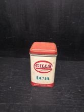 Vintage Gill's Advertising Tea Tin