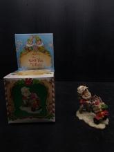 Enesco North Pole Village Collectible Figure-Pitter Patter