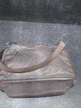 Gun Tote'n Mamas Brown Leather Purse with Concealed Carry Pocket