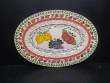 Fresh and Fruity Oval Serving Platter