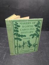 Vintage Book-Makers of NC History 1917