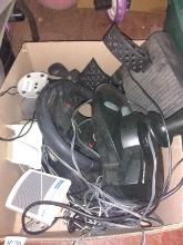BL- Assorted Gaming Accessories - Speakers, Foot Pedal, Steering Wheel