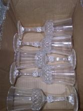 BL-Diamondpoint Stemmed Glassware