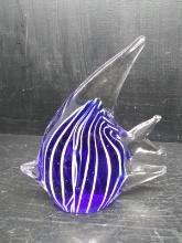 Studio Art Glass Fish Sculpture