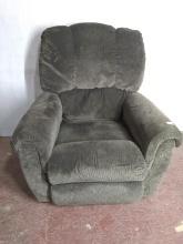 Contemporary Corduroy Upholstered Recliner By Lazy Boy