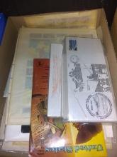 Philatelist Collection-Masterworks Stamp Kit, Block Stamps, Ephemera