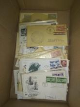 Philatelist Collection-First Day Covers with Cancelled Stamps