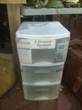 BL-3 Drawer Plastic Storage Container