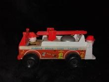 Fisher Price Little People Playset-Fire Engine