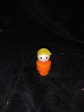 Fisher Price Little People-Boy with Yellow Cap