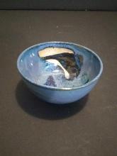 Blue Pottery Miniature Bowl