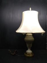 Antique Ceramic Hand painted Lamp
