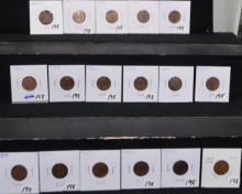 17 BETTER DATE LINCOLN WHEAT PENNIES