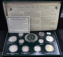 100 YEARS OF UNITED STATES SILVER COIN DESIGNS