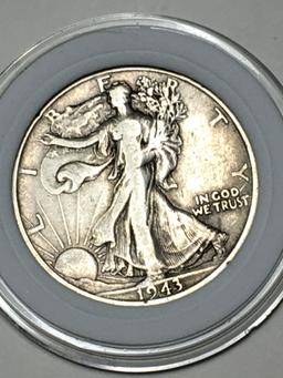 1943 Walking Liberty Half Dollar