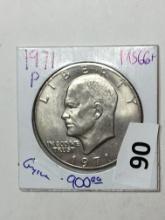 1971 P Eisenhower Clad Dollar 