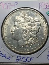 1902 P Morgan Dollar