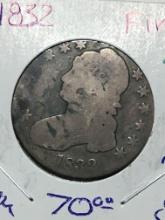 1832 Bust Half Dollar