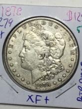 1878 P Morgan Dollar Revision Of 79 7 Tail Feathers