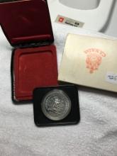 1977 Canadian Silver Jubilee Dollar .375 Oz Of Silver