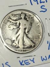 1921 S Walking Liberty Half Dollar